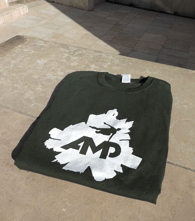 T-shirt AMP vert forêt